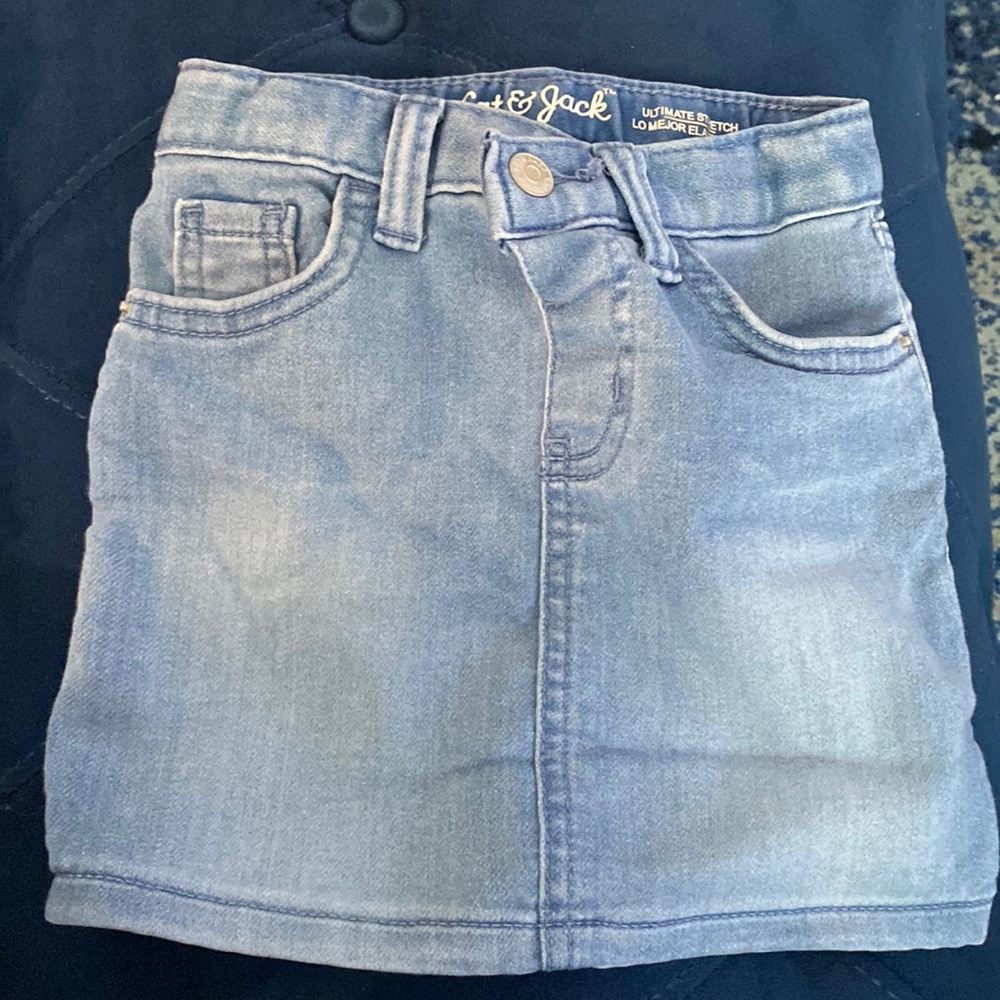 Car & Jack blue Jean skirt size 3t